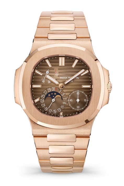 patek watch rose gold|patek philippe self winding watch.